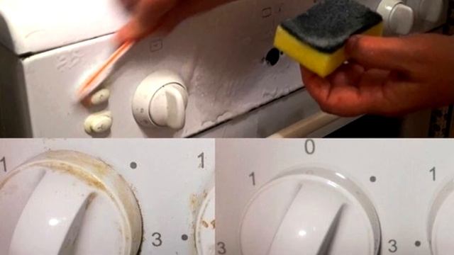 Бюджетное аптечное средство поможет быстро очистить ручки плиты от жира! смотреть онлайн
