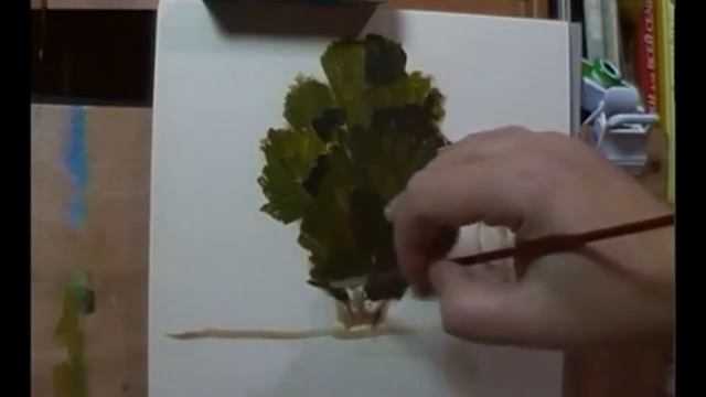 Как нарисовать дерево смотреть онлайн