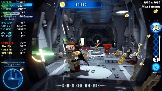 LEGO Star Wars: The Skywalker Saga | GTX 1650 Super | GTX 1650 | GTX 1050 Ti | 1080p Ultra Settings смотреть онлайн