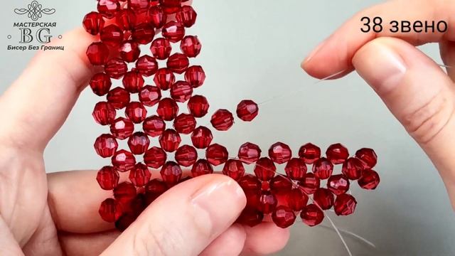 Мастер-класс Сумочка из Бусин в форме Сердца ❤️/Сумочка для Кейса с наушниками/Tutorial Beaded Bag