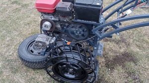 Самодельный мотоблок из КПП ВАЗ 2109