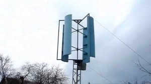 Мой очередной ветряк на даче 21.01.12.wmv