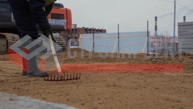 Видео Укладка дорожных плит смотреть онлайн