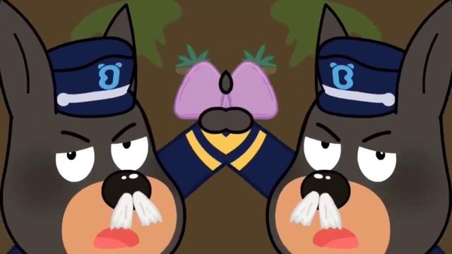 Detective Sheriff Labrador | Reversed Video | Sheriff Papillon VS Officer Doberman смотреть онлайн