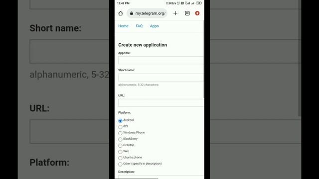 How to get Telegram api id and hash id || how to get api id telegram смотреть онлайн