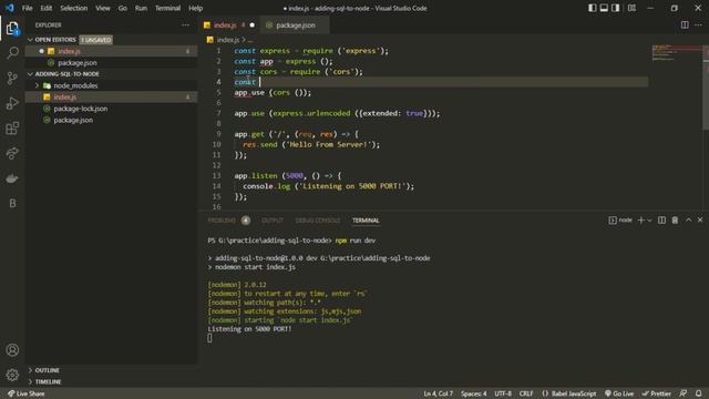 Write MySQL Queries in Node.js | Connect MySQL To Node.js смотреть онлайн