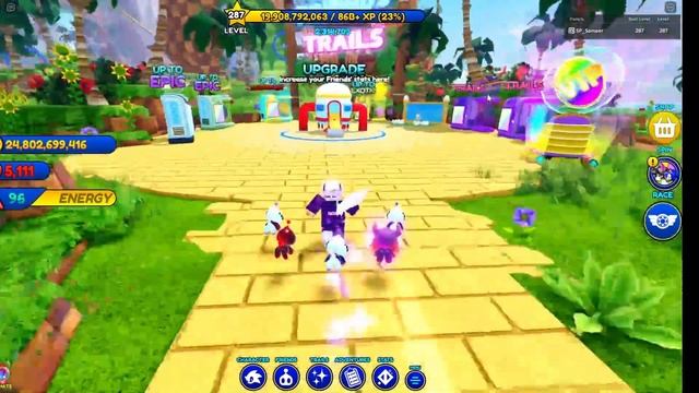 HOW TO GET THE *BEST TRAIL*! (Sonic Speed Simulator) смотреть онлайн