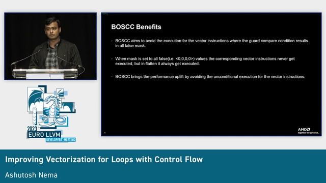 2023 EuroLLVM - Improving Vectorization for Loops with Control Flow смотреть онлайн