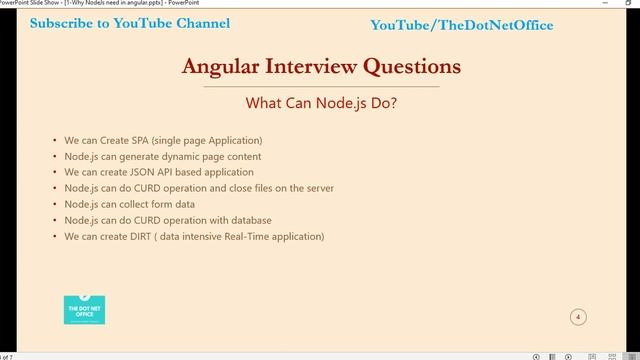 Part 7- Why Node.js required in Angular | Angular Interview Questions смотреть онлайн