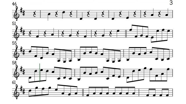 CANON in D SLOW Violin Sheet Music Backing Track Play Along Partitura смотреть онлайн