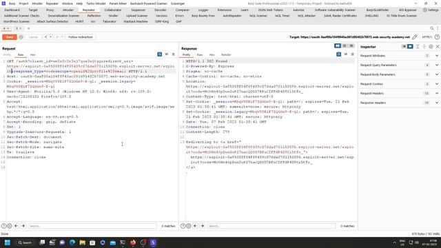 Portswigger Web Academy:OAuth account hijacking via redirect_uri смотреть онлайн