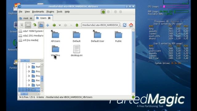 Parted Magic: Bootable File Recovery / Diagnostics Disk смотреть онлайн