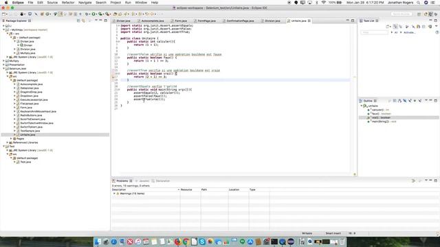 Tutoriel Java - Assertions смотреть онлайн