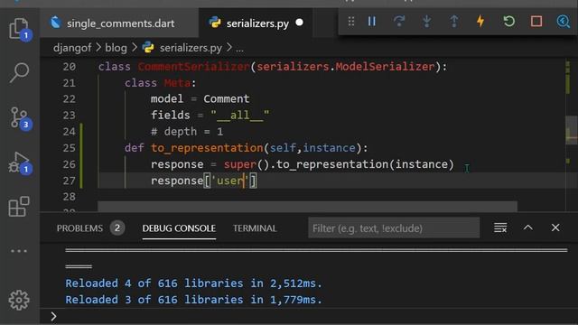 Flutter Django Programming Tutorial app in Bangal(বাংলা)?? || Part-5 || Show Like Comment and Reply смотреть онлайн