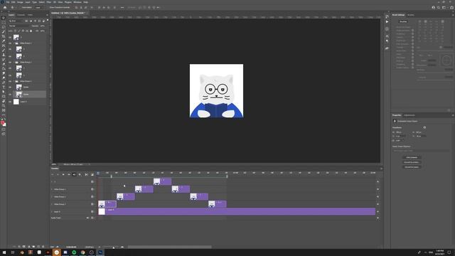 Creating Animated Cat Askers Emoji For A Discord Server using Illustrator and Photoshop смотреть онлайн