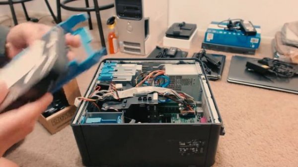 Replace Hard Drive on Dell Optiplex GX520 Desktop Computer