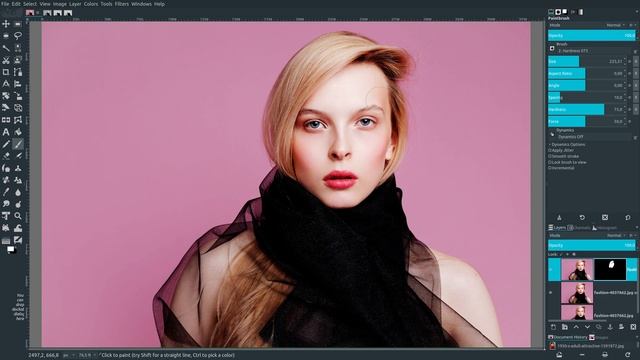 GIMP 2.10.8 – Smart Sharpening смотреть онлайн