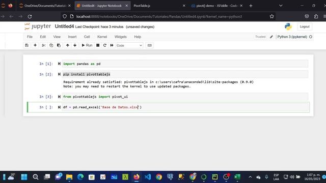 Tabla Dinamica con Python (Librerias Pandas y PivotTableJS) смотреть онлайн