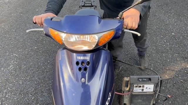 Видео запуска Yamaha Jog Fine Selection смотреть онлайн