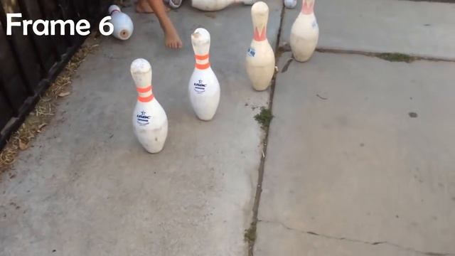 Outdoor Bowling 125 Game! смотреть онлайн