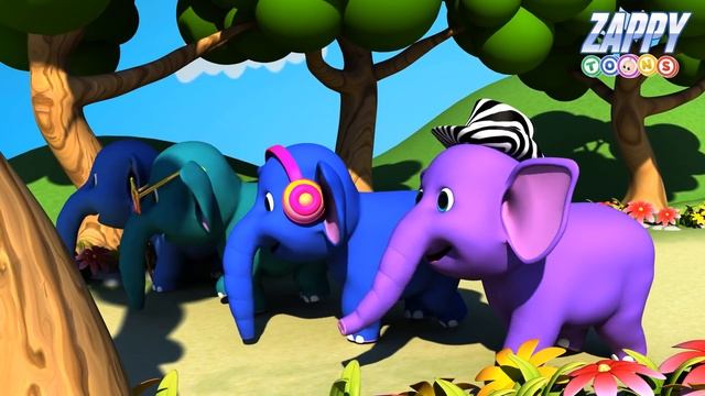 ? Ek Mota Hathi | एक मोटा हाथी | Hindi Rhymes for Kids смотреть онлайн