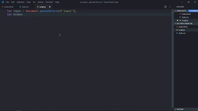 How to Get Path from URL in Javascript смотреть онлайн