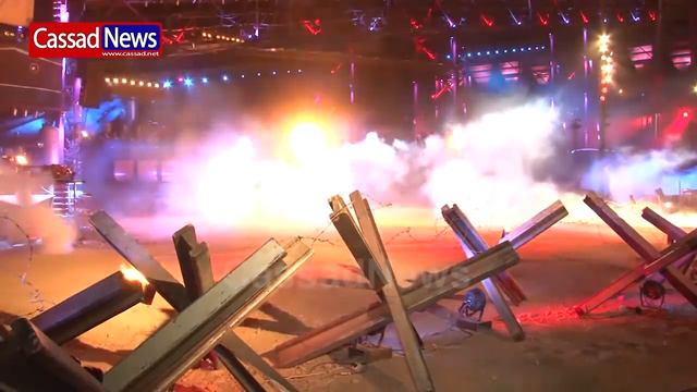 "Ночные волки" Кульминация байк-шоу «Кузница Победы» ч 1 смотреть онлайн