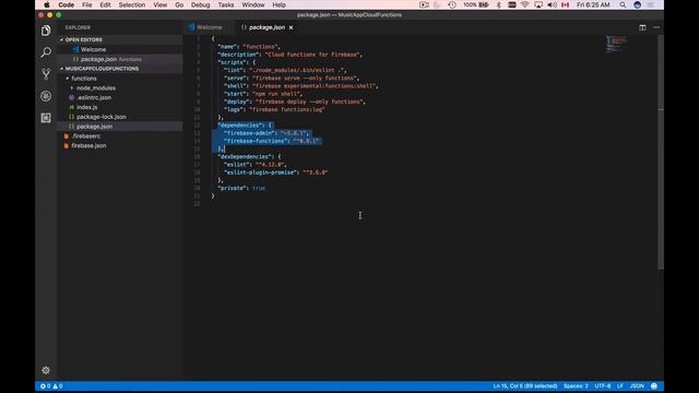 Firebase Cloud Functions with Swift - 4 - Code Editor and Git Ignore File смотреть онлайн