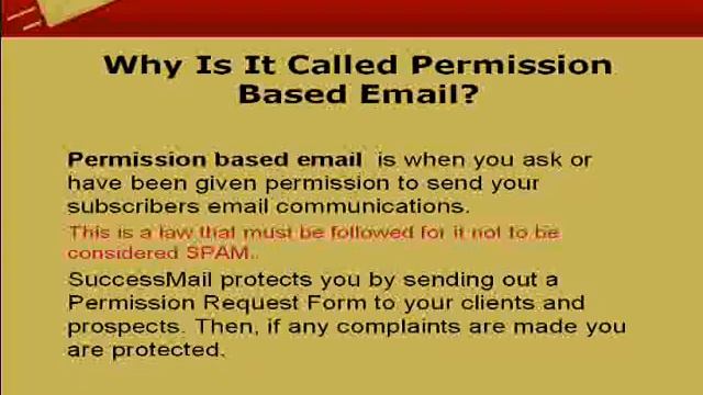 SuccessMail Email Marketing Presentation pt 1 смотреть онлайн