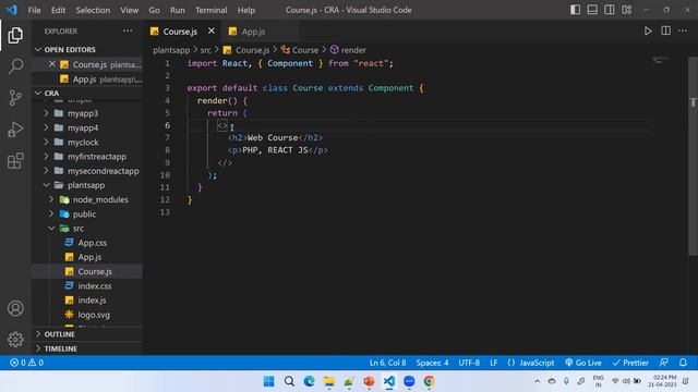 What Is A Fragment ? | Need Of A Fragment | Syntax | Example | Fragments in React смотреть онлайн