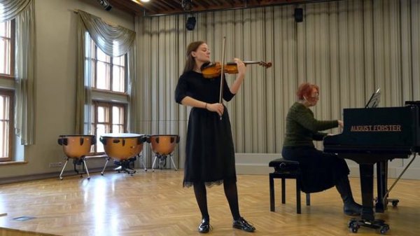 Albumblatt R. Wagner.  Violin: Everita Ulberte