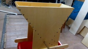 самодельная дробилка для винограда часть №1