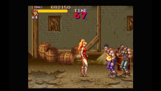 Super Nintendo (Snes) 16-bit Final Fight 2 Round 3