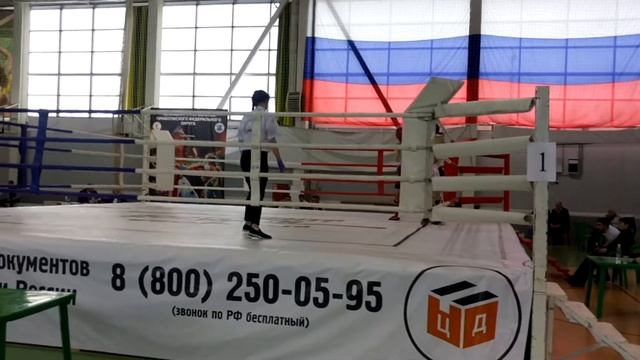 Кикбоксинг ПФО Еремин Алексей синий угол 51 кг 1/4 финала. смотреть онлайн