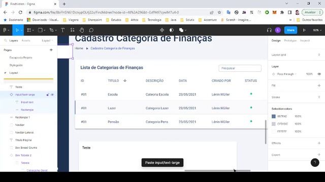 Criando Página de Categoria de Finanças | Figma | #AULA19 смотреть онлайн