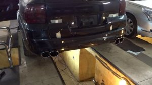 Тюнинг выхлопной системы на Porsche Cayenne (955)