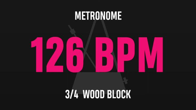 126 BPM 3/4 - Best Metronome (Sound : Wood block) смотреть онлайн