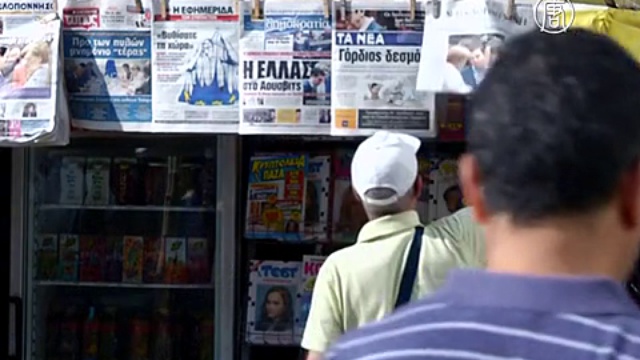 Лидеры стран еврозоны договорились с Грецией смотреть онлайн