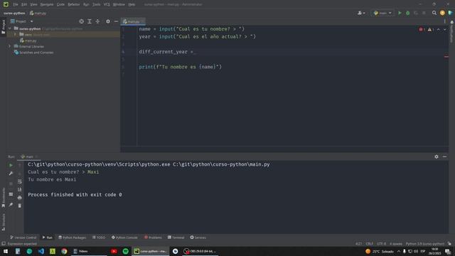 Curso Django con Python #8 | Método input y conversión de tipos смотреть онлайн