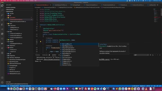 16 Web API con C# - Uso de #Mapper en #WebAPI usando #EntityFraework #SqLi смотреть онлайн
