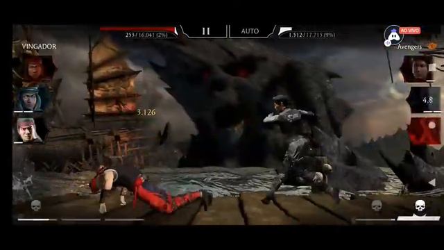 Live: Jogando Mortal Kombat Mobile смотреть онлайн