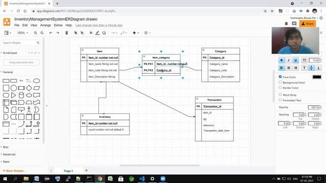 Data Types in an ER Diagram смотреть онлайн