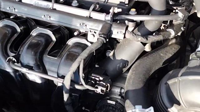 Где расположен вин номер двигателя Хундай Солярис, Акцент 2021года. смотреть онлайн