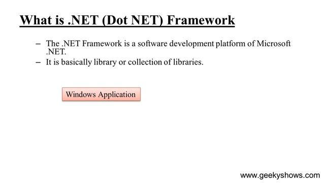 What is .NET Framework (Hindi) смотреть онлайн
