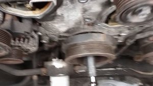 Как просто открутить болт шкива коленвала Nissan Pathfinder 4.0 @Lysenka