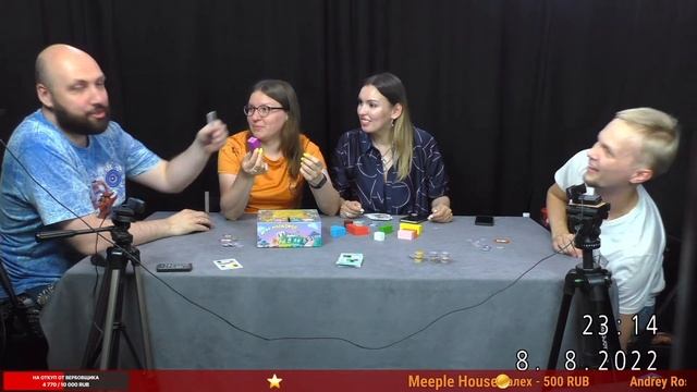 ИГРА НАОБОРОТ / RECTO VERSO — летсплей настольной игры в прямом эфире на OMGames