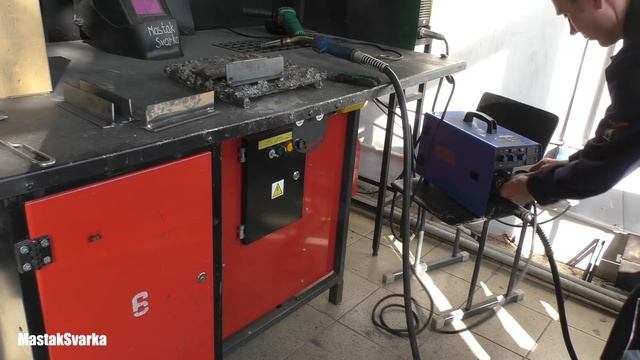 Сварка без газа порошковой проволокой. Выбираем полярность смотреть онлайн