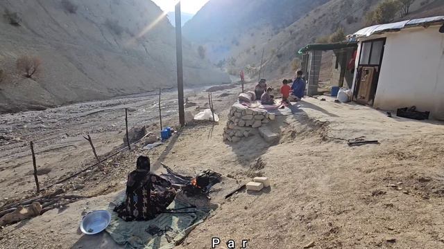 Bakhtiari Nomads,The Arrival Of The Loader And Smoothing The Path To The House #villagelife