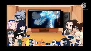 past naruto and friends react to Demon slayer |season 3 part 2| [gacha club] naruto