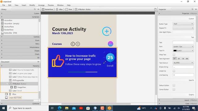 JavaFx Tutorial - How To Design LMS Dashboard Design In Java Netbeans смотреть онлайн
